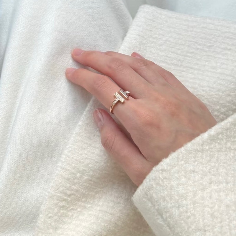 蒂芙尼/Tiffany Tiffany T 系列 64027964   18k鑽石   51號帶盒-3