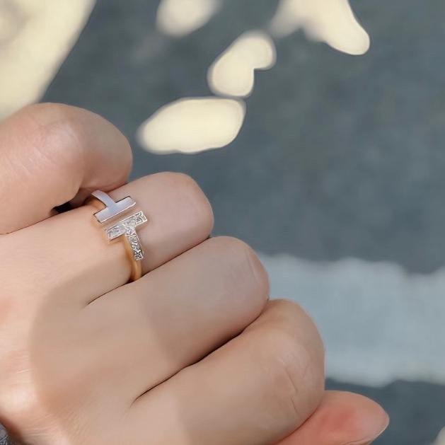 蒂芙尼/Tiffany Tiffany T 系列 64027964   18k鑽石   51號帶盒-4