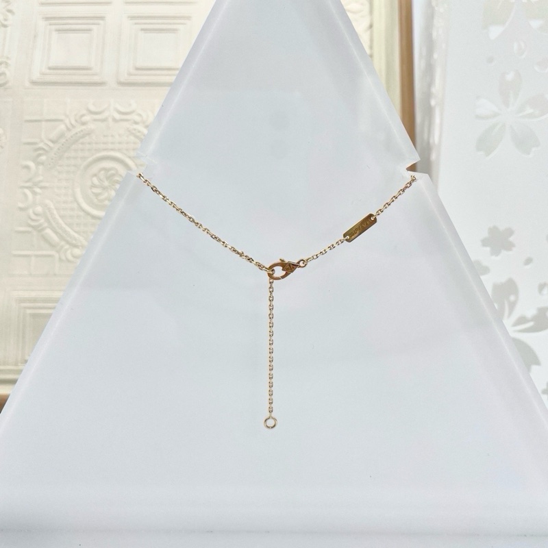 梵克雅寶Van Cleef & Arpels Vintage Alhambra中號紅花項鍊20年-2