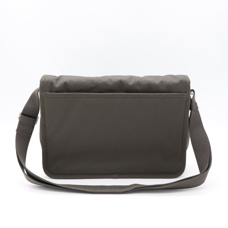 YSL  墨綠色郵差包-4