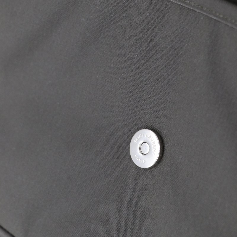 YSL  墨綠色郵差包-11