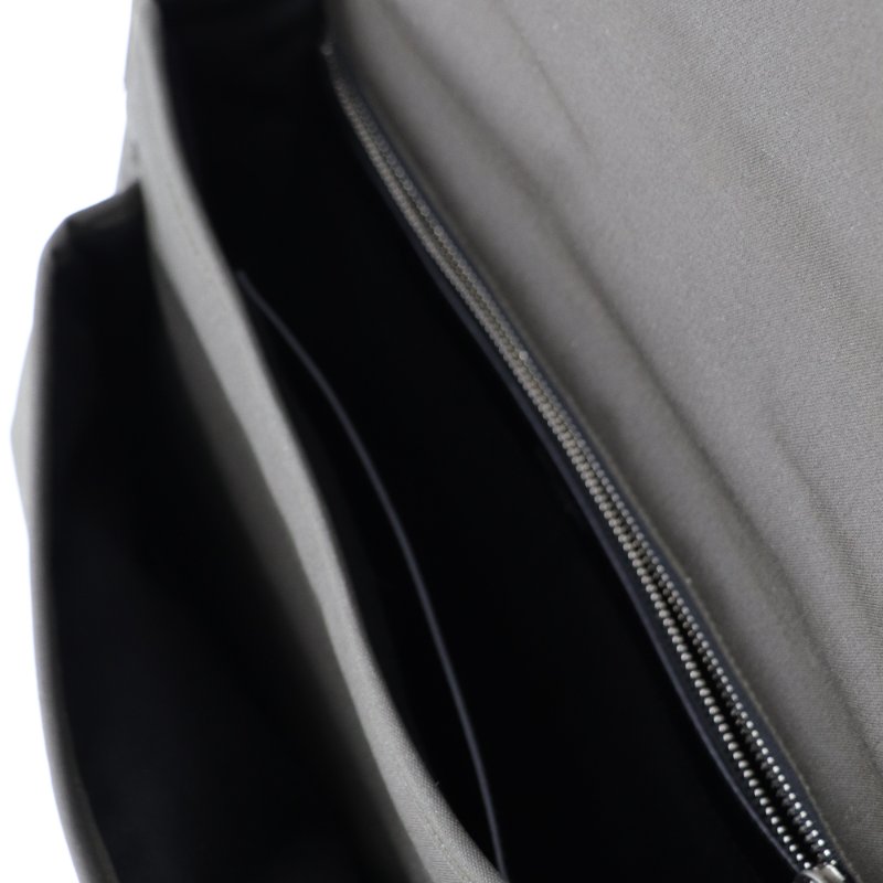 YSL  墨綠色郵差包-12