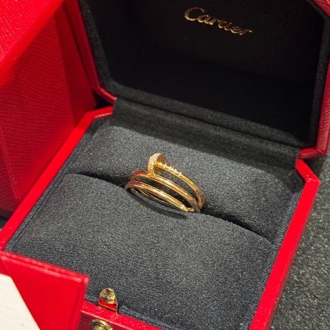 卡地亞/Cartier Juste un Clou戒指  有盒 證書