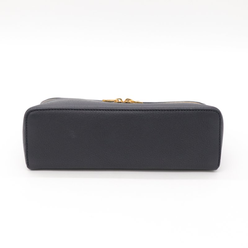 Loro Piana 黑色牛皮 Extra Pocket L19 手提包 飯盒包-5