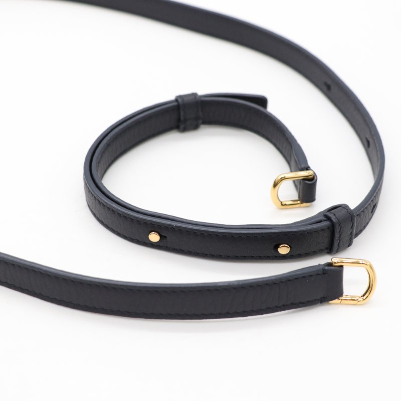 Loro Piana 黑色牛皮 Extra Pocket L19 手提包 飯盒包-9