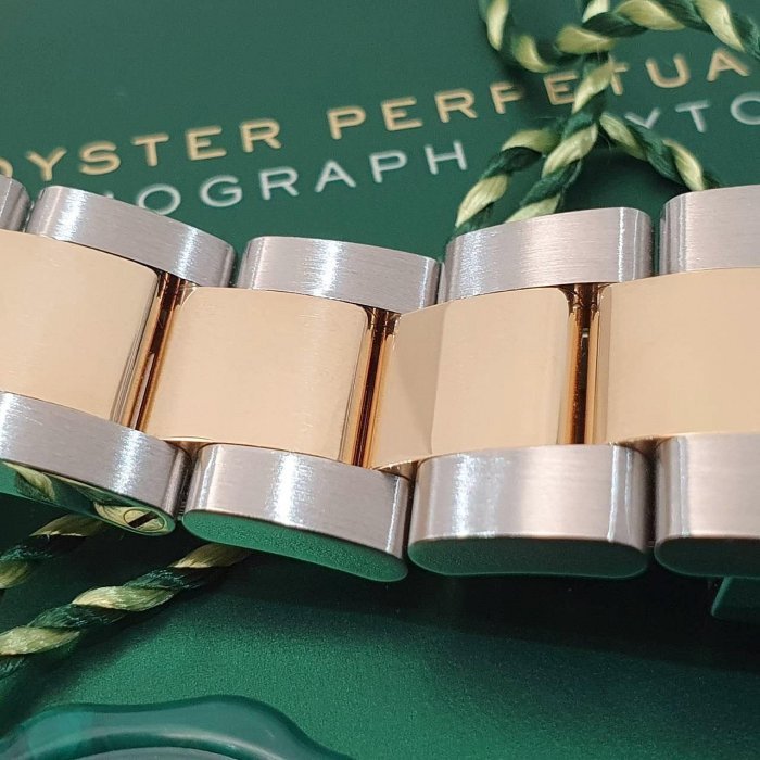 【大眾名錶】ROLEX 勞力士 116503 Daytona 半金迪通拿 黑八鑽面盤 2017/02 大眾名錶B1234-6