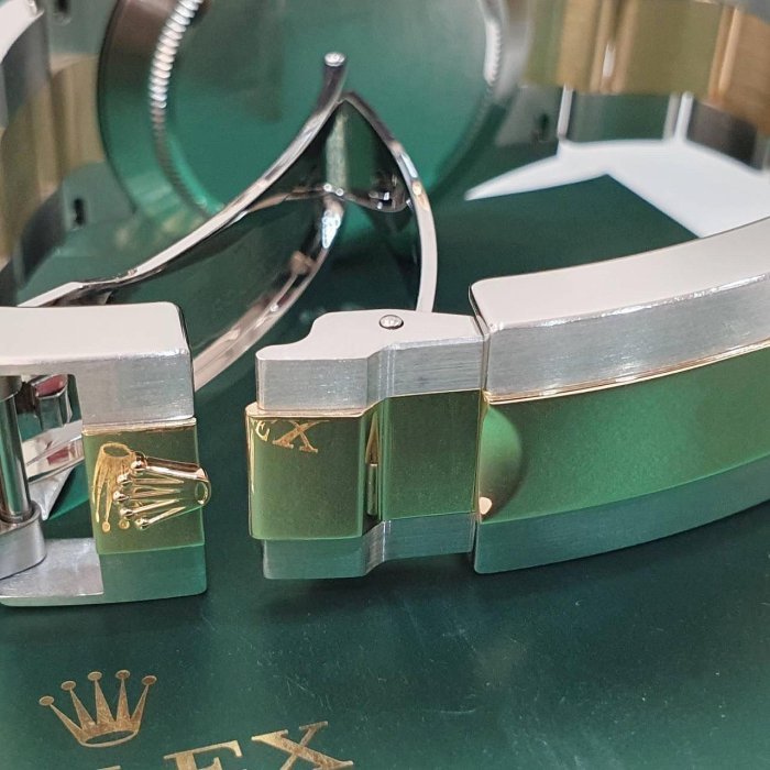 【大眾名錶】ROLEX 勞力士 116503 Daytona 半金迪通拿 黑八鑽面盤 2017/02 大眾名錶B1234-7