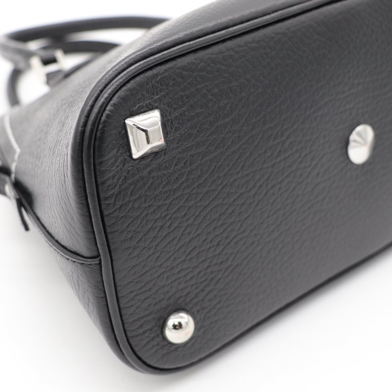 Maison Margiela 5AC 黑色 羊皮 手提包 貝殼包 斜挎包-17