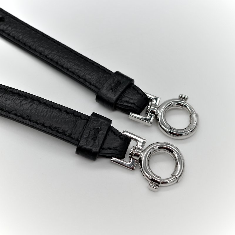 Maison Margiela 5AC 黑色 羊皮 手提包 貝殼包 斜挎包-8