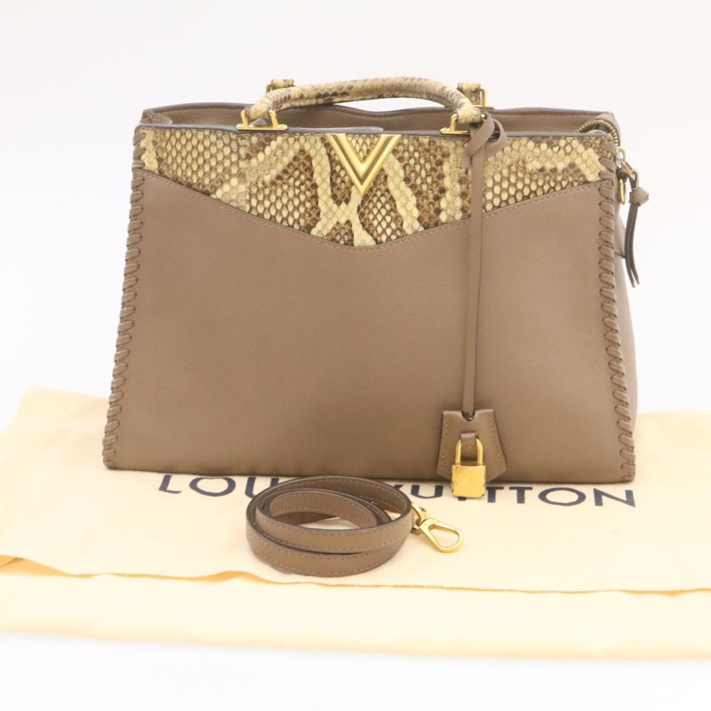【日本直送】路易威登 Very Zip 手提包，蛇皮材質，貨號 N94301，LV 正品，編號 24504SM-11