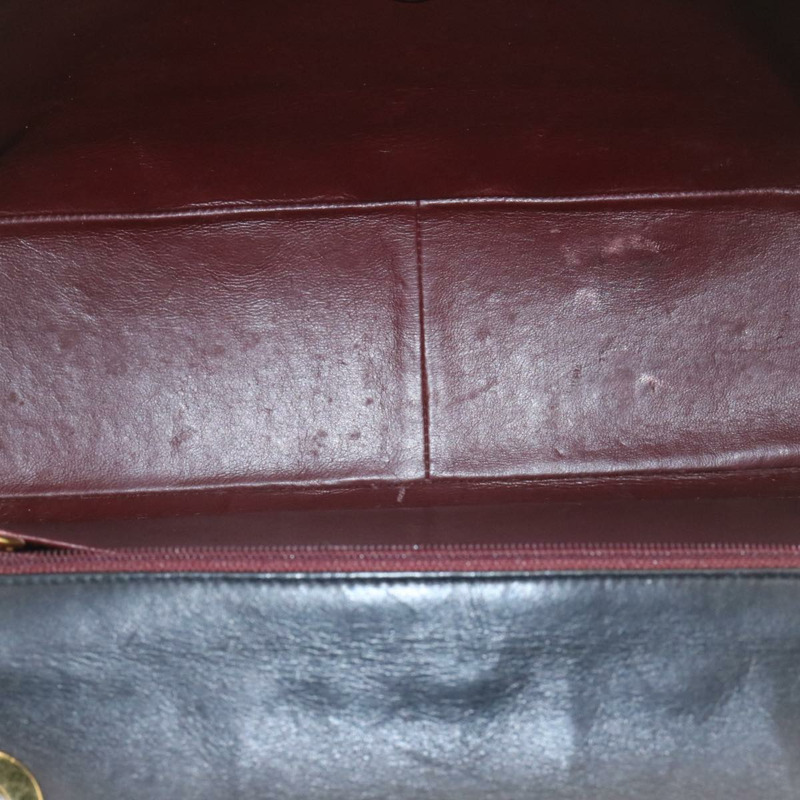 【日本直送】香奈兒 Big Matelasse 34 翻蓋鏈條包，羊皮材質，黑色金色雙C標誌，正品 am1276gSAM-8