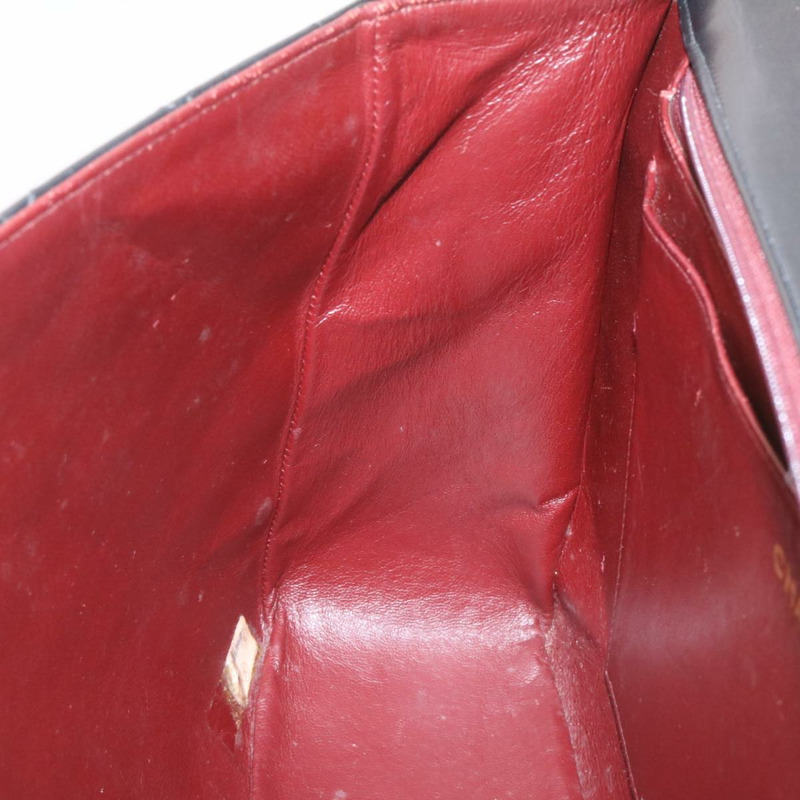 【日本直送】香奈兒 Big Matelasse 34 翻蓋鏈條包，羊皮材質，黑色金色雙C標誌，正品 am1276gSAM-9