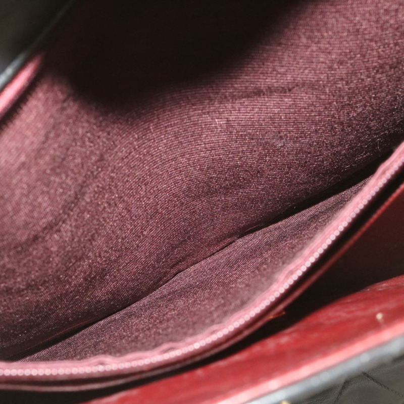 【日本直送】香奈兒 Big Matelasse 34 翻蓋鏈條包，羊皮材質，黑色金色雙C標誌，正品 am1276gSAM-21