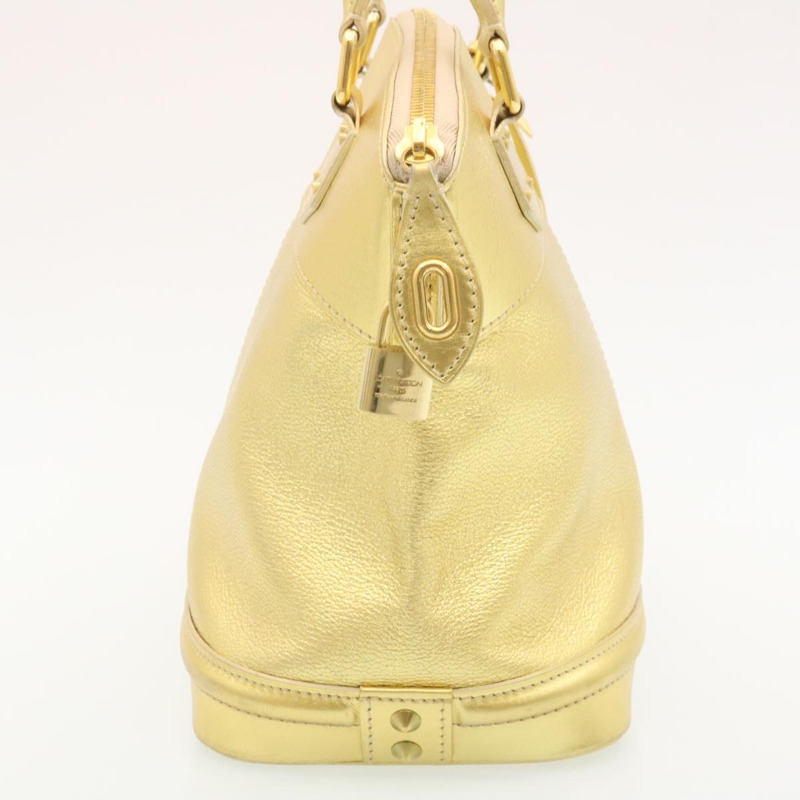 【日本直送】路易威登 Suhari Lockit PM 手提包 皮革 金色 M91889 LV 正品 28662SM-3