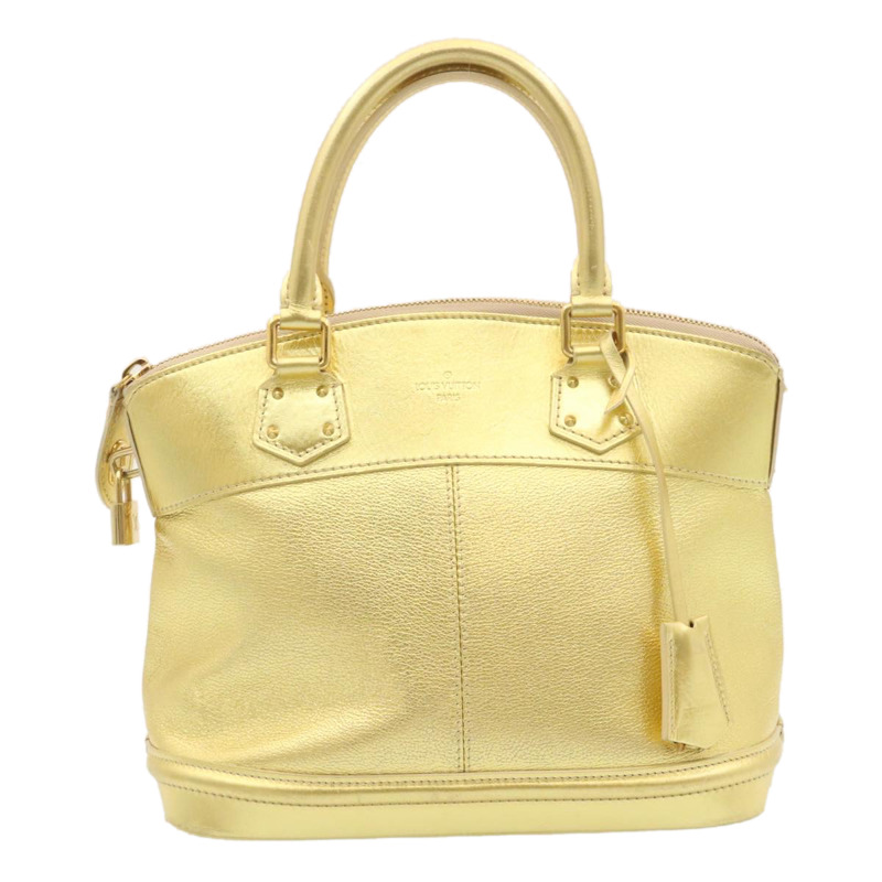 【日本直送】路易威登 Suhari Lockit PM 手提包 皮革 金色 M91889 LV 正品 28662SM-12