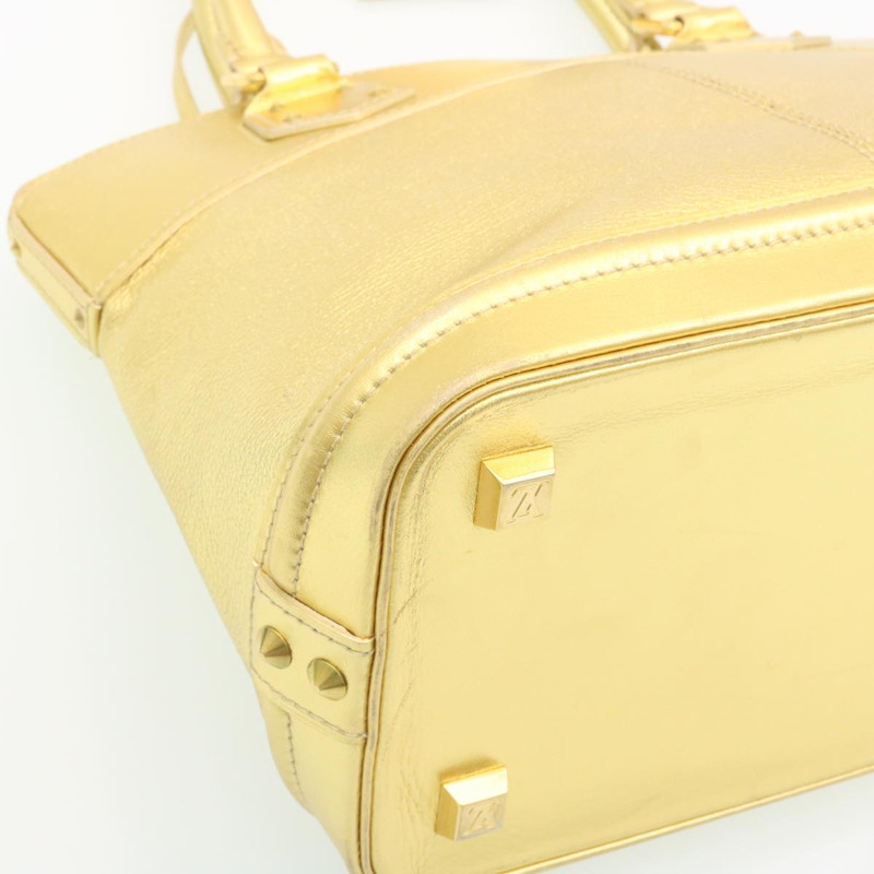 【日本直送】路易威登 Suhari Lockit PM 手提包 皮革 金色 M91889 LV 正品 28662SM-15