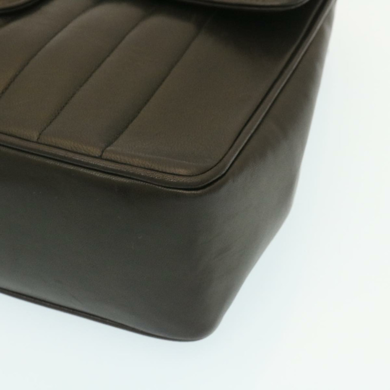 【日本直送】香奈兒 Mademoiselle Big COCO Mark 鏈條單肩包，羊皮材質，黑色，正品 yk4080SAV-7