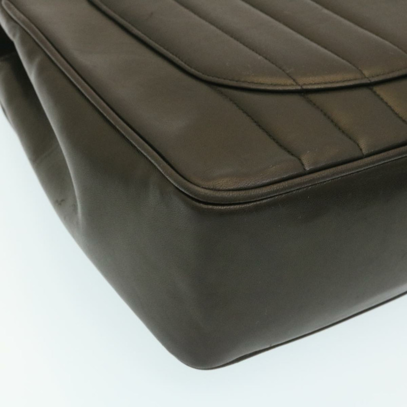 【日本直送】香奈兒 Mademoiselle Big COCO Mark 鏈條單肩包，羊皮材質，黑色，正品 yk4080SAV-15