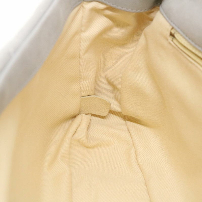 【日本直送】香奈兒羊皮絎縫雙鏈肩背包 灰色 CC Auth am1097gV-22