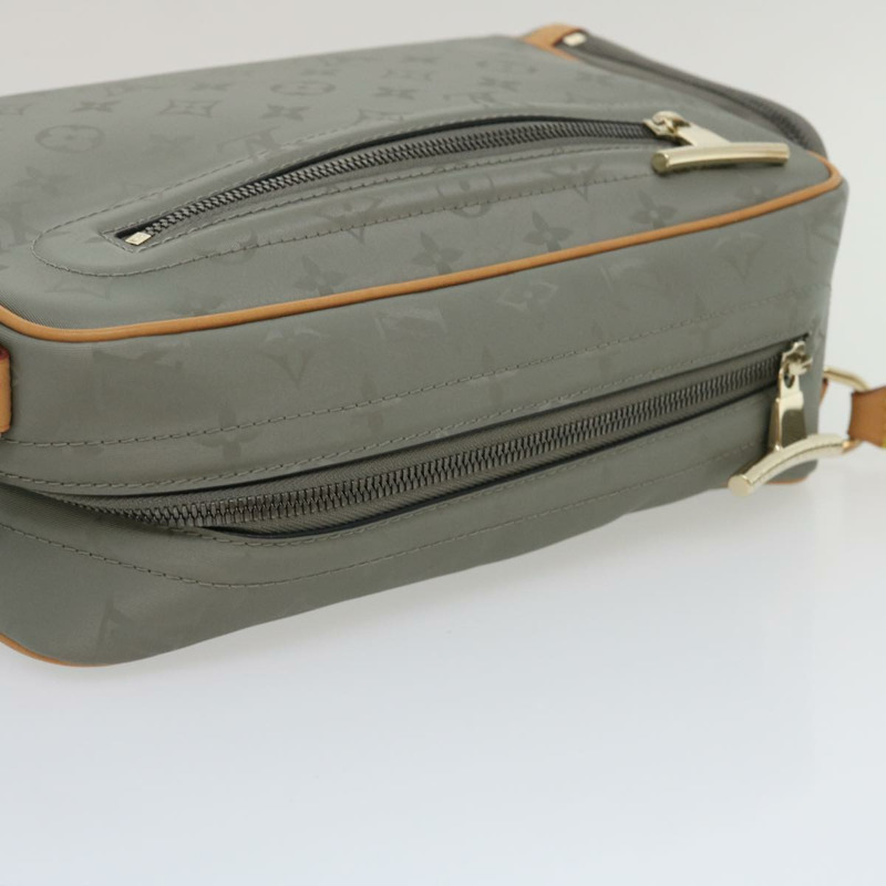 【日本直送】路易威登 Monogram 鈦金屬相機包/肩背包 灰色 M43884 正品 ak180SM-13
