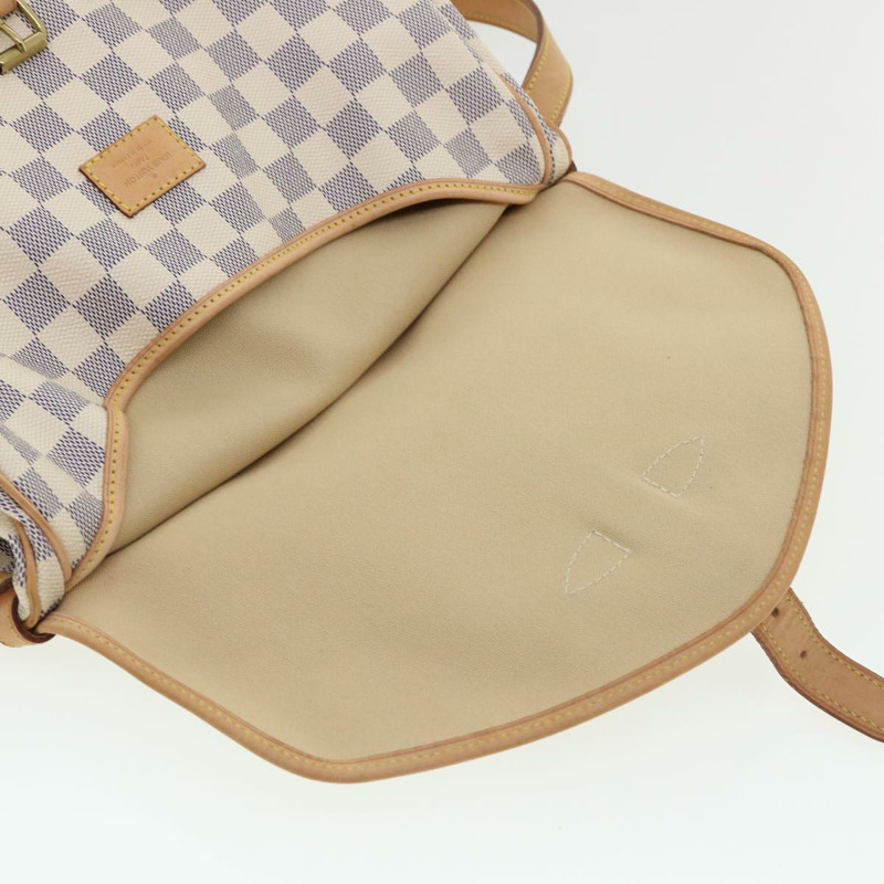 【日本直送】路易威登 Damier Azur Saumur 30 單肩包 SPO N48202 LV Auth 32766SAV-8