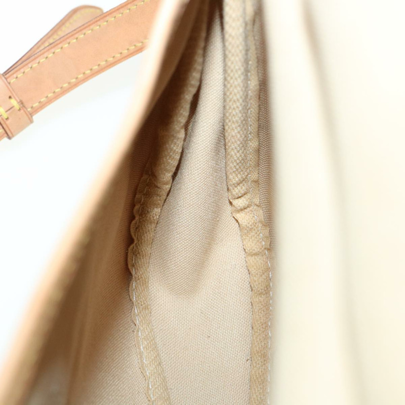 【日本直送】路易威登 Damier Azur Saumur 30 單肩包 SPO N48202 LV Auth 32766SAV-23