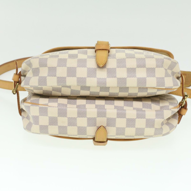 【日本直送】路易威登 Damier Azur Saumur 30 肩背包 N48202 LV Auth 37002SAV-4