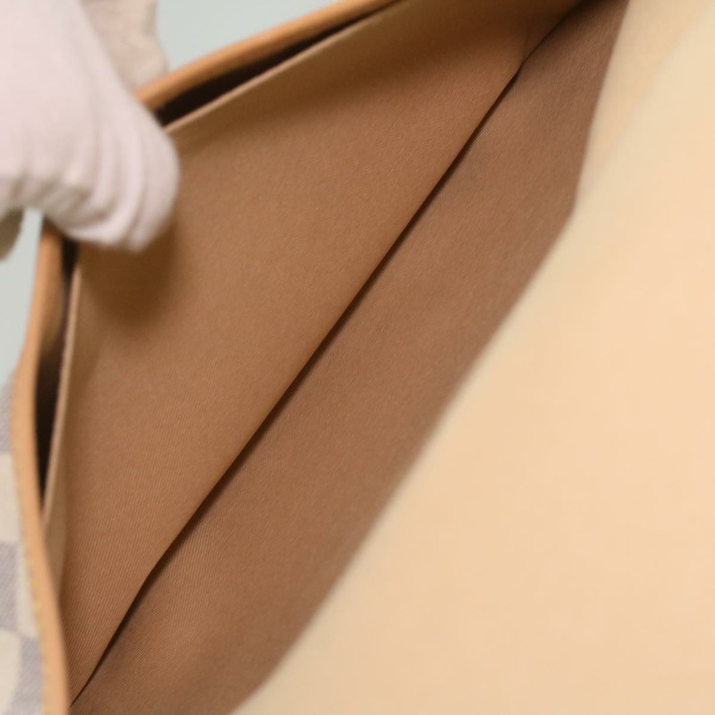 【日本直送】路易威登 Damier Azur Saumur 30 肩背包 N48202 LV Auth 37002SAV-23