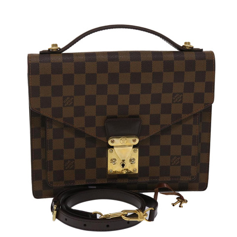 路易威登 Damier Ebene Monceau 28 手提包 SPO 2way N48088 LV 正品 47539SAV