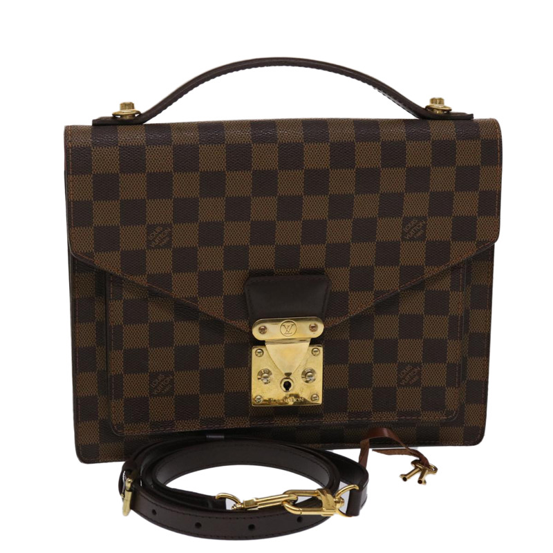 【日本直送】路易威登 Damier Ebene Monceau 28 手提包 SPO 2way N48088 LV 正品 47539SAV-0