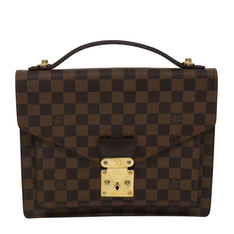 【日本直送】路易威登 Damier Ebene Monceau 28 手提包 SPO 2way N48088 LV 正品 47539SAV-12