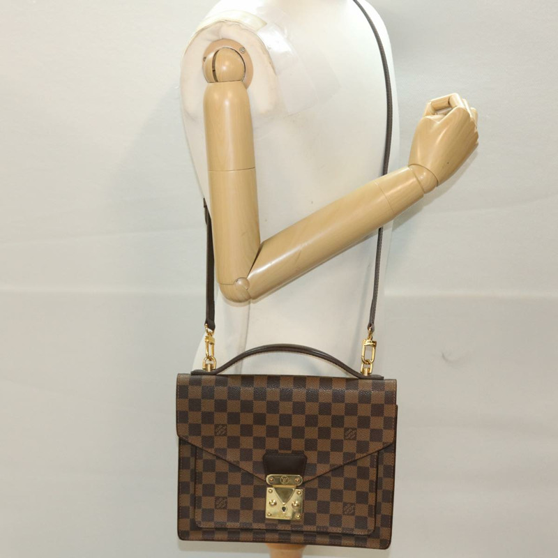 【日本直送】路易威登 Damier Ebene Monceau 28 手提包 SPO 2way N48088 LV 正品 47539SAV-24