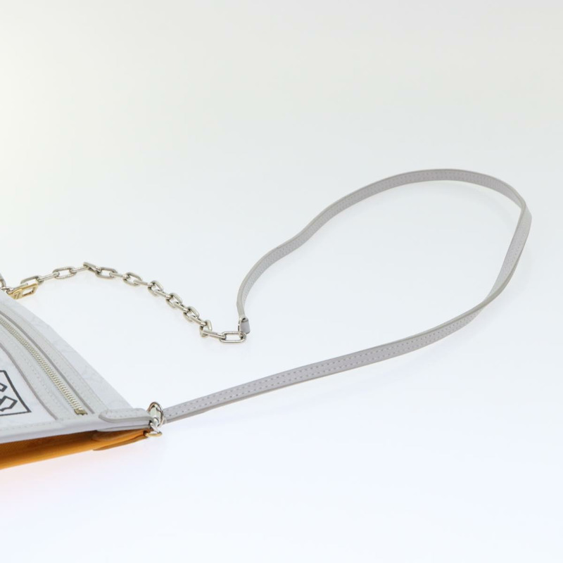 【日本直送】路易威登 Monogram 白色扁平男單肩包 Bron M44640 正品 48487SAM-13