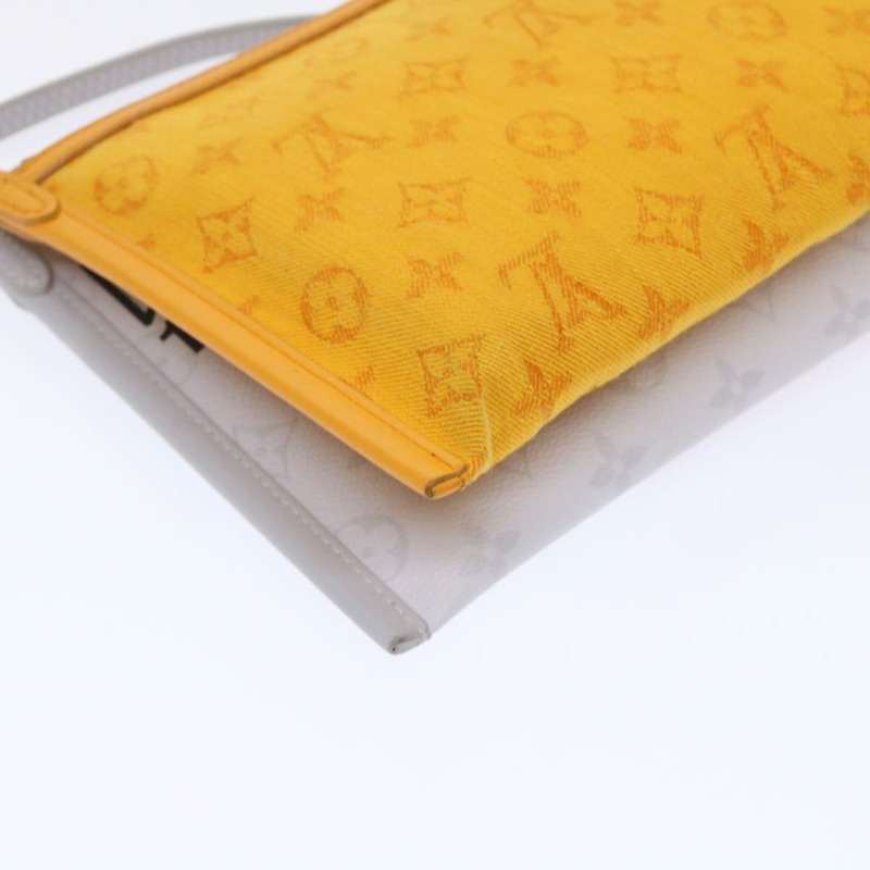 【日本直送】路易威登 Monogram 白色扁平男單肩包 Bron M44640 正品 48487SAM-17