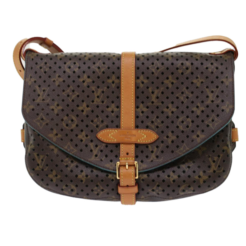 【日本直送】路易威登 Monogram Perfo Saumur 30 肩背包 M93998 LV 正品 49620SAV-12