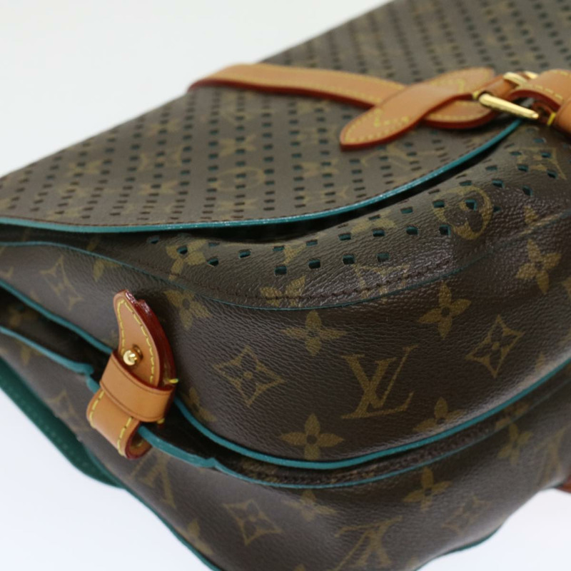 【日本直送】路易威登 Monogram Perfo Saumur 30 肩背包 M93998 LV 正品 49620SAV-17