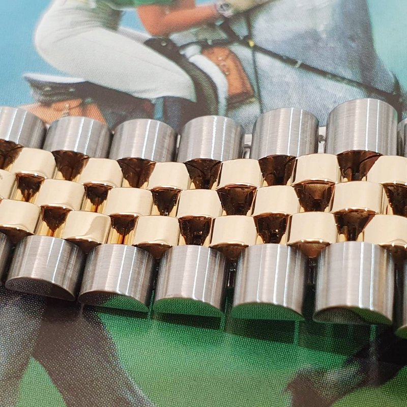 【大眾名錶】ROLEX 勞力士16233 Datejust蠔式日誌 經典太陽圈 金色T柱面盤 錶徑36mm 自動上鍊 B1273-6