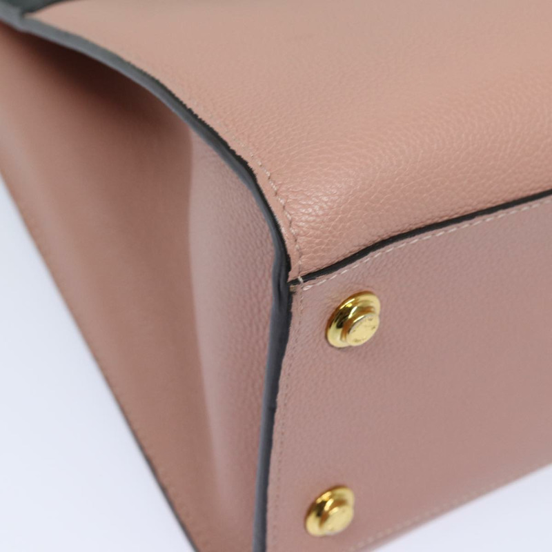 【日本直送】路易威登 City Steamer PM 手提包，黑色/木蘭花色皮革，貨號 M51590，正品編號 81144V-14