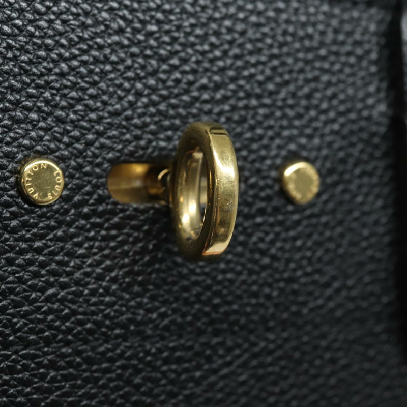 【日本直送】路易威登 City Steamer PM 手提包，黑色/木蘭花色皮革，貨號 M51590，正品編號 81144V-20