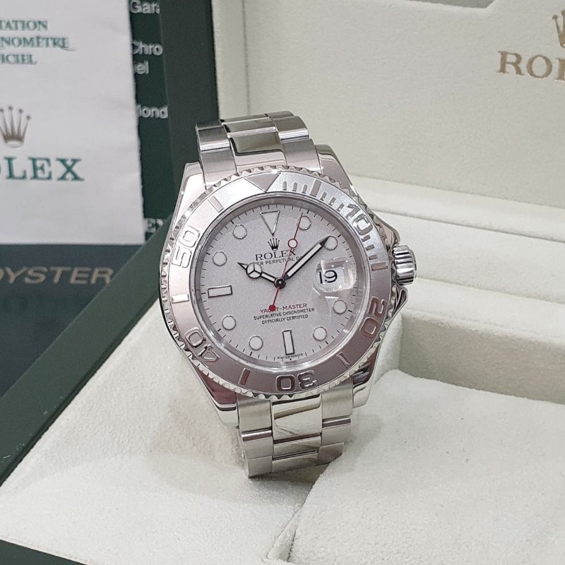 【大眾名錶】ROLEX 勞力士16622 Yacht-Master 停產絕版 遊艇名仕 鉑金錶圈/面盤 錶徑40mm 自動上鍊 G253-1