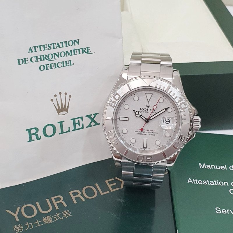 【大眾名錶】ROLEX 勞力士16622 Yacht-Master 停產絕版 遊艇名仕 鉑金錶圈/面盤 錶徑40mm 自動上鍊 G253-3