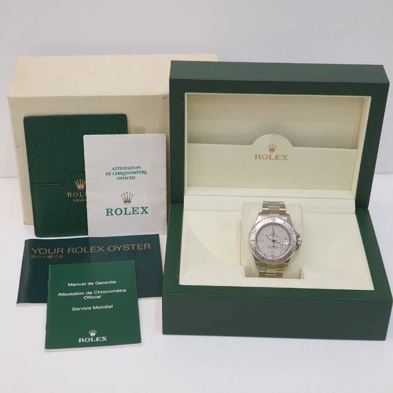 【大眾名錶】ROLEX 勞力士16622 Yacht-Master 停產絕版 遊艇名仕 鉑金錶圈/面盤 錶徑40mm 自動上鍊 G253-9