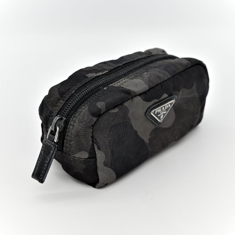 Prada 普拉達 迷彩 筆袋-1