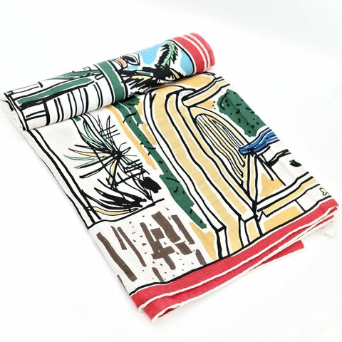 Hermès 愛馬仕  Rayures d'ete 夏季 絲巾