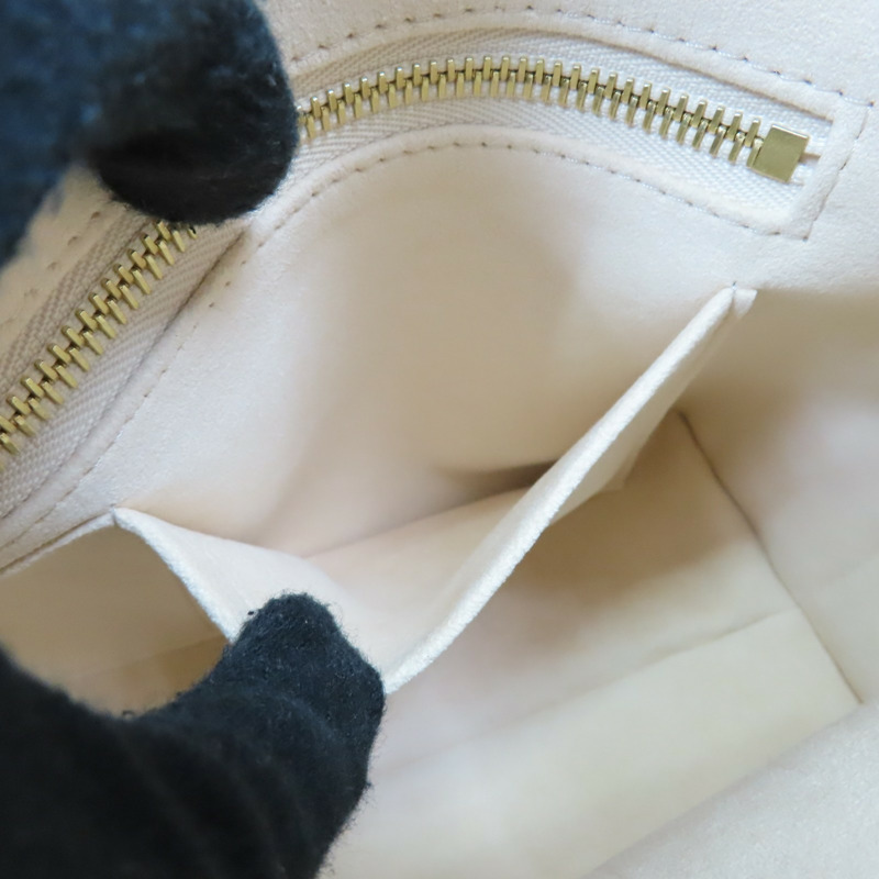 白彩 原花帆布 村上隆聯名款 CarryAll PM 肩背包【LOUIS VUITTON LV 路易威登】 M13661-5