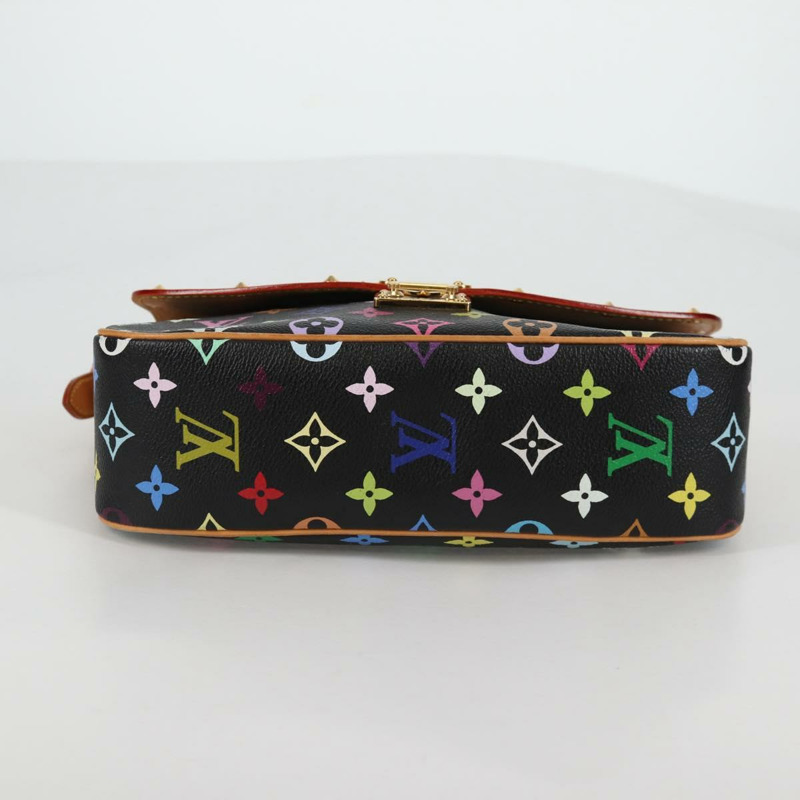 【日本直送】路易威登 Monogram Multicolor Sologne 黑色肩背包 M92639 正品 138075SAV-4
