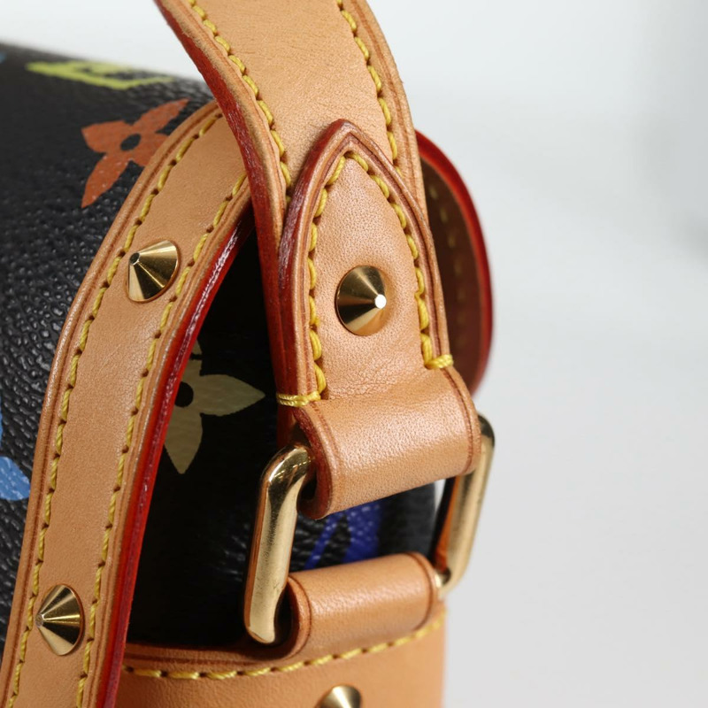 【日本直送】路易威登 Monogram Multicolor Sologne 黑色肩背包 M92639 正品 138075SAV-20