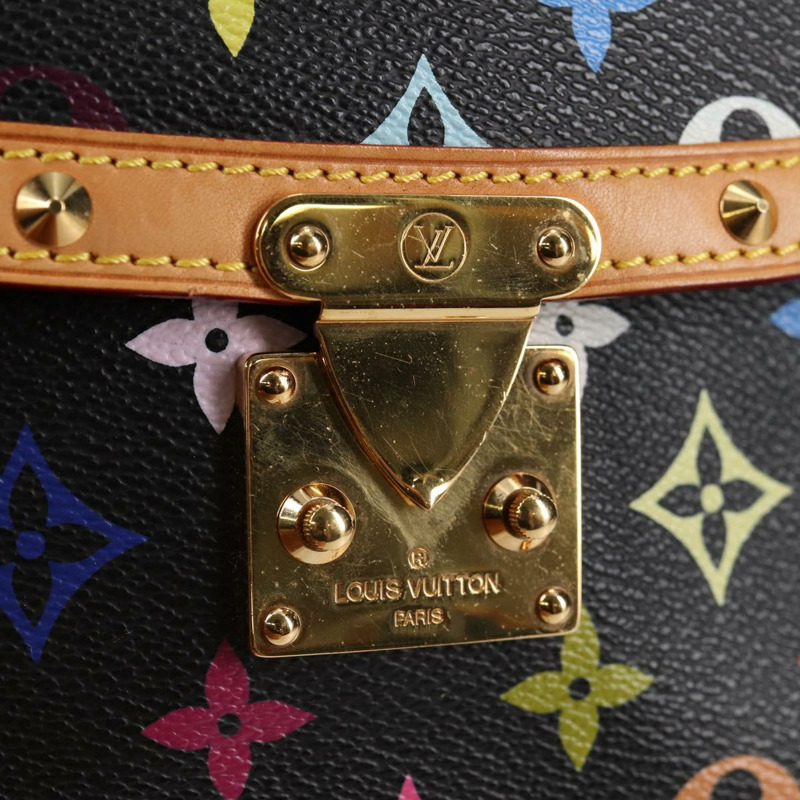 【日本直送】路易威登 Monogram Multicolor Sologne 黑色肩背包 M92639 正品 138075SAV-21