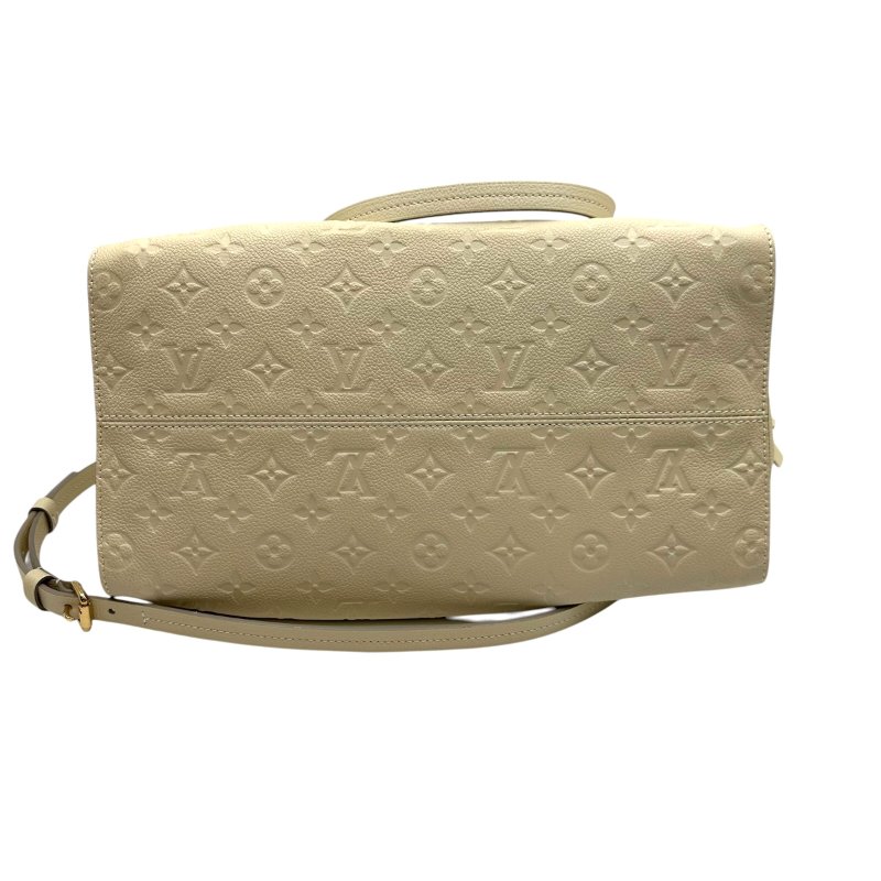 【美收精品】Louis Vuitton M93411 白色壓紋皮革肩背斜背兩用包 C-354【隔月月中將轉賣至日本 上架期限30天】-4