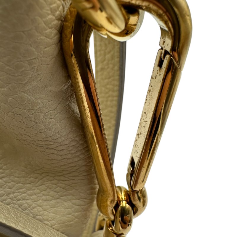 【美收精品】Louis Vuitton M93411 白色壓紋皮革肩背斜背兩用包 C-354【隔月月中將轉賣至日本 上架期限30天】-17